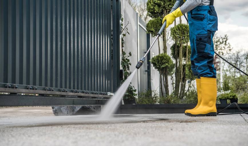 Driveway Pressure Washing